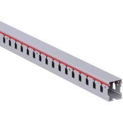 Кабель-канал перфорированный 25х30 L2000 RL12 сер. DKC 00127RL