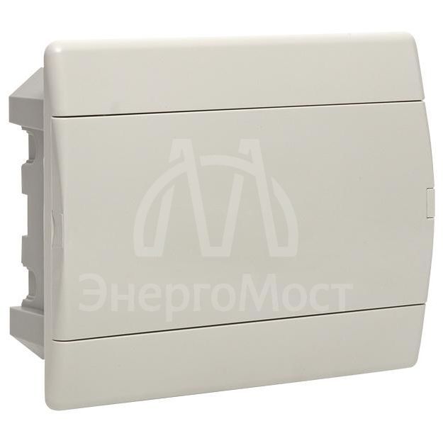 Щит ЩРВ-П-12 IP41 бел. дверца (пром. упак.) Basic EKF pb-v-12w-bas
