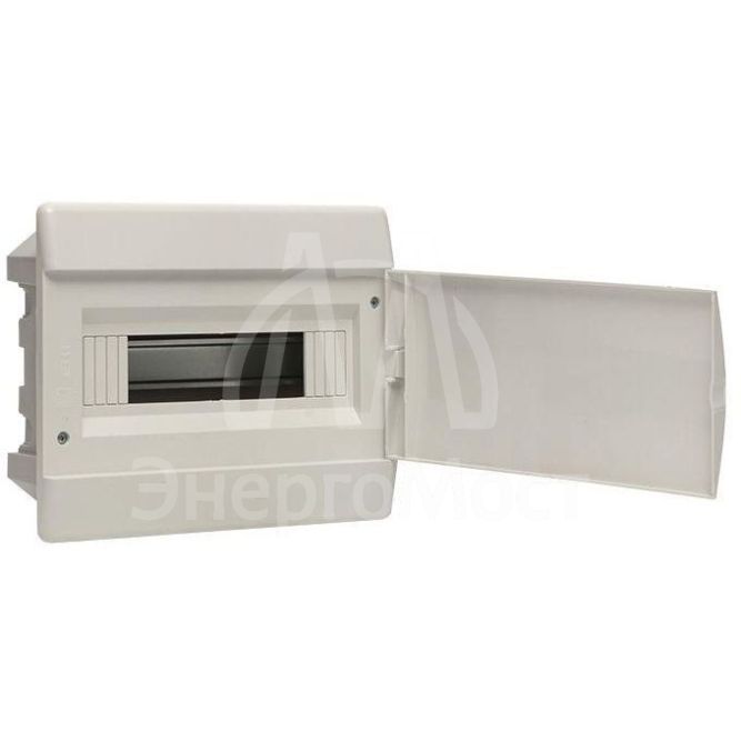 Щит ЩРВ-П-12 IP41 бел. дверца (пром. упак.) Basic EKF pb-v-12w-bas