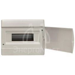 Щит ЩРВ-П-12 IP41 бел. дверца (пром. упак.) Basic EKF pb-v-12w-bas