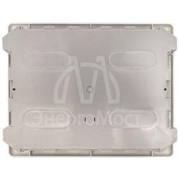 Щит ЩРВ-П-12 IP41 бел. дверца (пром. упак.) Basic EKF pb-v-12w-bas