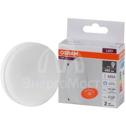 Лампа светодиодная LED Value LVGX5350 6SW/865 230В GX53 10х1 RU OSRAM 4058075582033