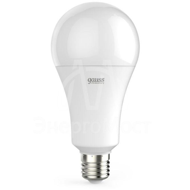 Лампа светодиодная Elementary A67 30Вт E27 4100К Gauss 73229