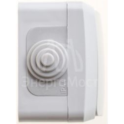 Выключатель 1-кл. ОП Этюд 10А IP44 10AX сер. SchE BA10-041C