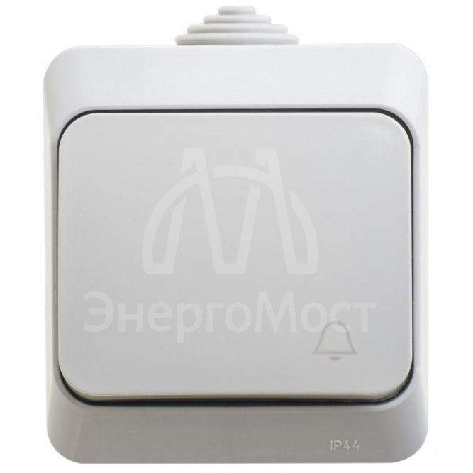 Выключатель 1-кл. ОП Этюд 10А IP44 10AX сер. SchE BA10-041C