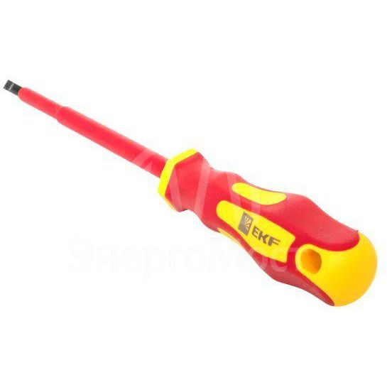 Отвертка SL5.5х125мм Master 1000В Basic EKF sl-5.5-125-mas-in