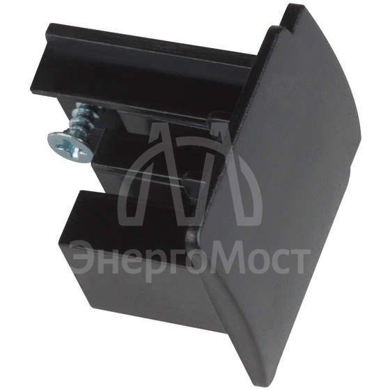 Заглушка UFB-C41 BLACK 1 POLYBAG (черн.) Uniel 09732