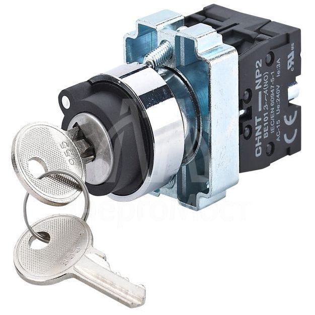 Переключатель NP2-BG33 3 положения фиксацией 2НО IP40 (R) CHINT 573989