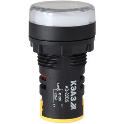 Лампа AD22DS(LED) матрица 22мм 24В AC/DC бел. КЭАЗ 303926