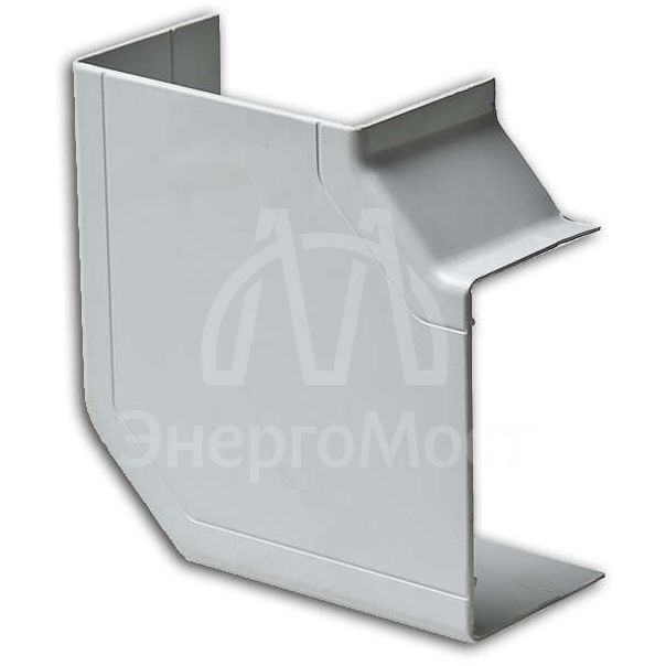 Угол плоский (поворот на 90град.) 100х60 бел. Ruvinil ПВР-100х60