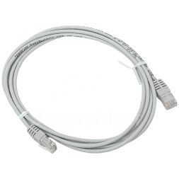 Патч-корд кат.5e (1Гбит/с) неэкранированный UTP оболочка PVC сер. (2м) TERACOM EKF TRC-5EUTP-PVC-2M-GY
