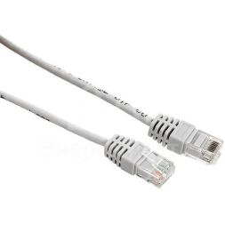 Патч-корд кат.5e (1Гбит/с) неэкранированный UTP оболочка PVC сер. (2м) TERACOM EKF TRC-5EUTP-PVC-2M-GY