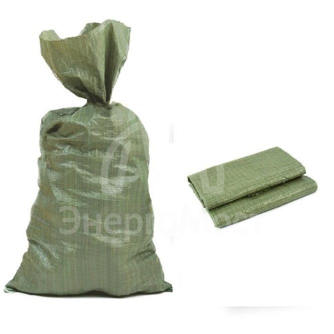 Мешок ПП 55х95 зел. МПП 55-95