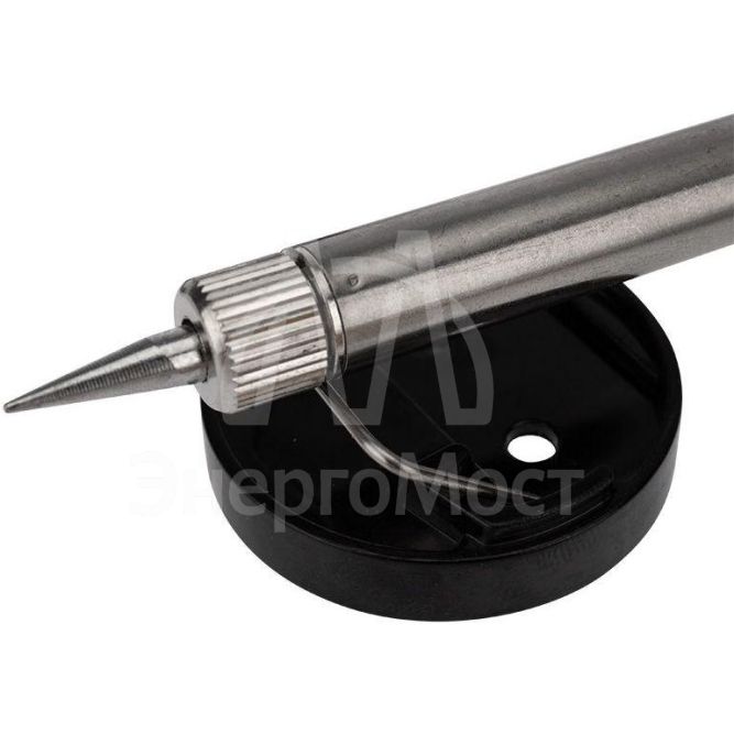 Набор для пайки №13 (паяльник 30Вт подставка губка для удаления припоя канифоль припой) Rexant 12-0166