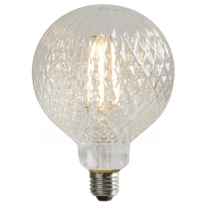 Лампа светодиодная филаментная Loft 271 YX-G125175LFFEC01 4Вт 2200К E27 DIM Voltega 8574