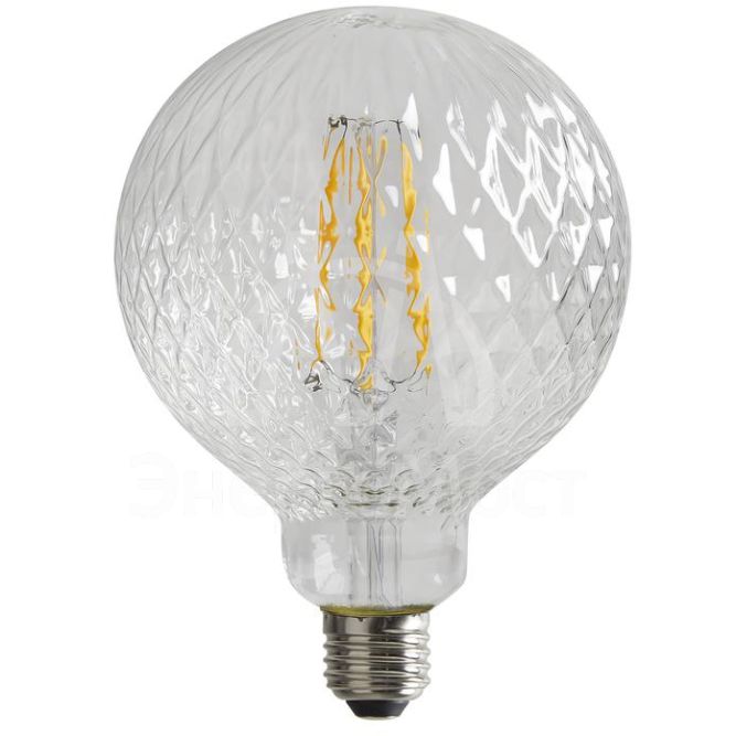 Лампа светодиодная филаментная Loft 271 YX-G125175LFFEC01 4Вт 2200К E27 DIM Voltega 8574