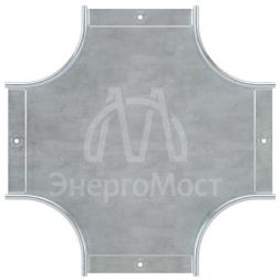 Ответвитель для лотка Х-образ. DPX 100х50 в комплекте с крепеж. эл. DKC 36182K