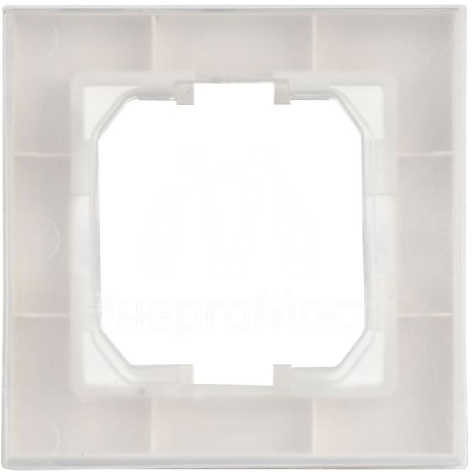 Рамка 1-м BRITE РУ-1-БрАБ-44 IP44 арктич. бел. IEK BR-M12-44-K91