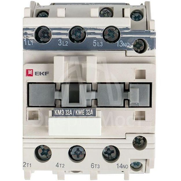 Контактор КМЭ 32А кат. 24В AC 1НЗ PROxima EKF ctr-s-32-24-nc