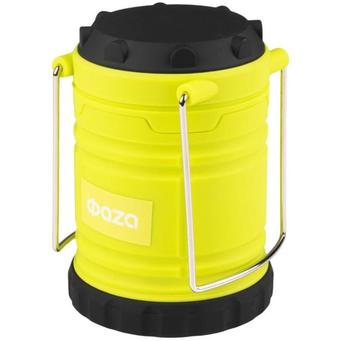 Фонарь светодиодный кемпинговый складной CF3-L1W-gn 1Вт ФАZА 5023482