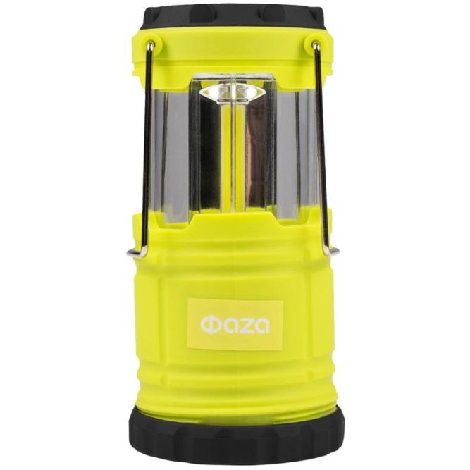 Фонарь светодиодный кемпинговый складной CF3-L1W-gn 1Вт ФАZА 5023482