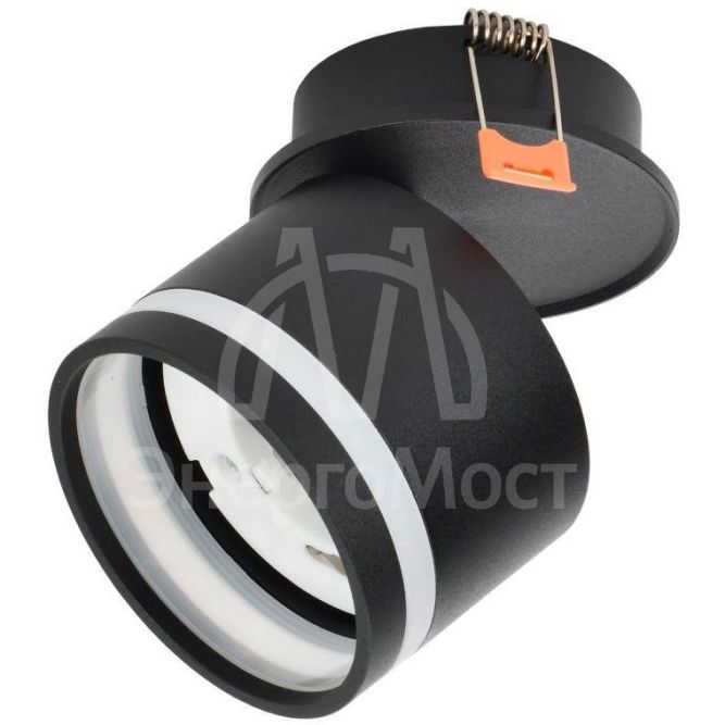 Светильник 4033 встр. поворотн. GX53 черн. IEK LT-UVB0-4033-GX53-1-K02