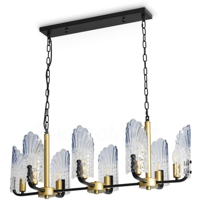 Светильник Ollie 8х40Вт E14 IP20 подвесной Freya FR5525PL-08GB