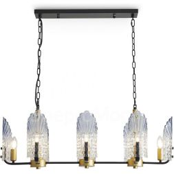 Светильник Ollie 8х40Вт E14 IP20 подвесной Freya FR5525PL-08GB