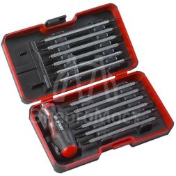 Отвертка торцевая Smart с набором насадок в кейсе (уп.12шт) Felo 06081306