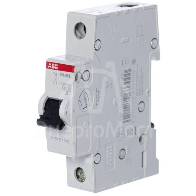 Выключатель автоматический модульный 1п C 40А 4.5кА SH201L C40 ABB 2CDS241001R0404