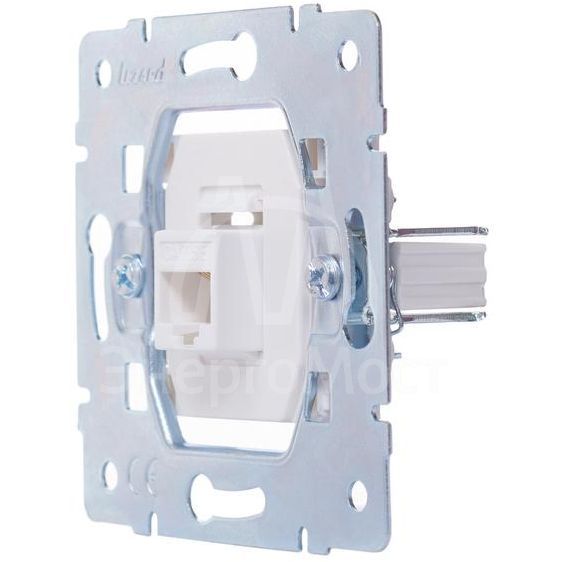 Розетка компьютерная 1-м СП Vesna механизм крем. LEZARD 742-0388-139