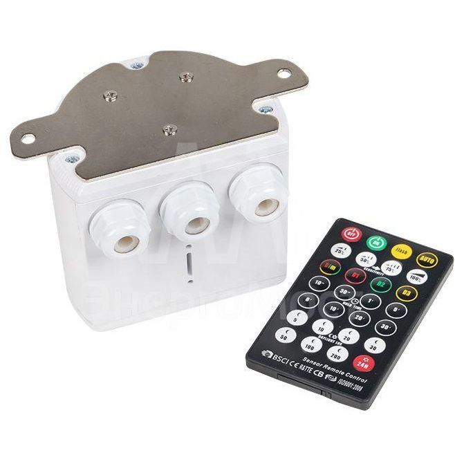 Датчик движения микроволновый MW-707 2000Вт 360гр. 30м IP65 бел. для высоких потолков EKF dd-mw-707