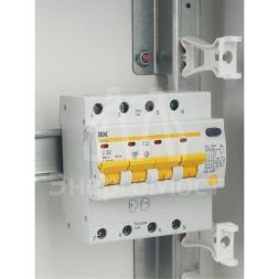 Выключатель автоматический дифференциального тока 4п C 32А 30мА тип AC 4.5кА АД-14 IEK MAD10-4-032-C-030