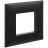 Рамка 1-м 2мод. Avanti &amp;quot;Черный матовый&amp;quot; DKC 4412902
