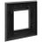 Рамка 1-м 2мод. Avanti &amp;quot;Черный матовый&amp;quot; DKC 4412902