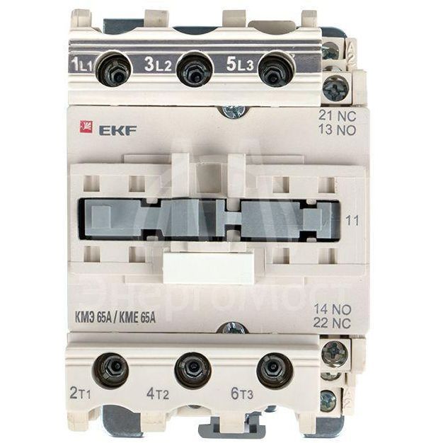 Контактор КМЭ 65А 380В NO+NC EKF ctr-s-65-380