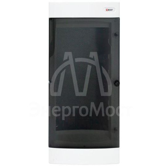 Щит слаботочный навесной &amp;quot;Unix&amp;quot; прозр. дверь 4 габарит IP40 PROxima EKF ux-4m-n