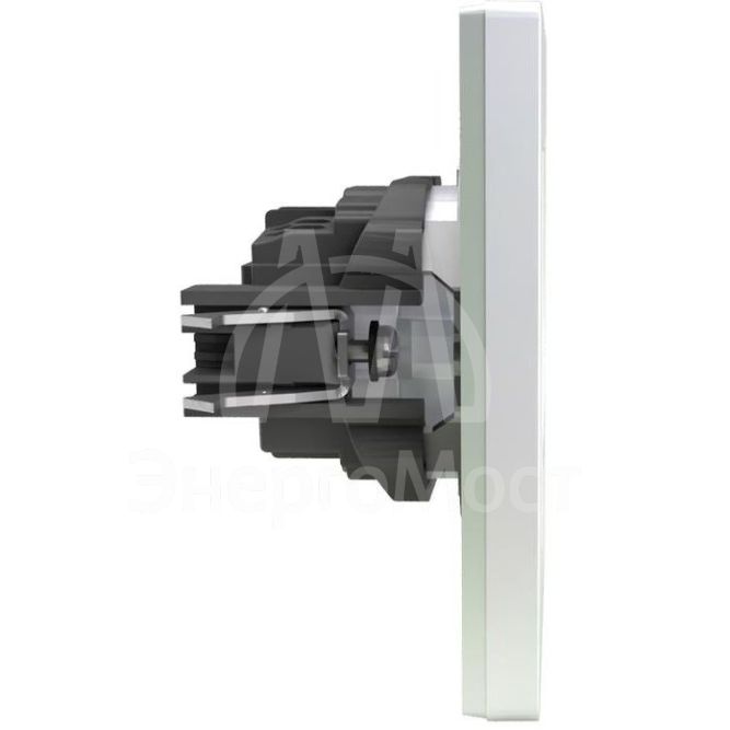 Розетка 1-м СП Pixel 16А IP20 с заземл. защ. шторки в сборе перламутр. TOKOV ELECTRIC TKE-PX-R1FZSF-C04