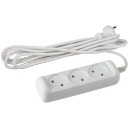 Удлинитель 3х7м без заземл. 10А IP20 U-3-7m-2х1 ПВС 2х1 Эра Б0028357