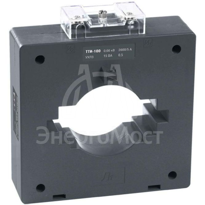 Трансформатор тока ТТИ-100 1250/5А кл. точн. 0.5 15В.А IEK ITT60-2-15-1250