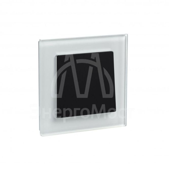 Рамка 1-м AtlasDesign Nature матов. стекло бел. SE ATN330101