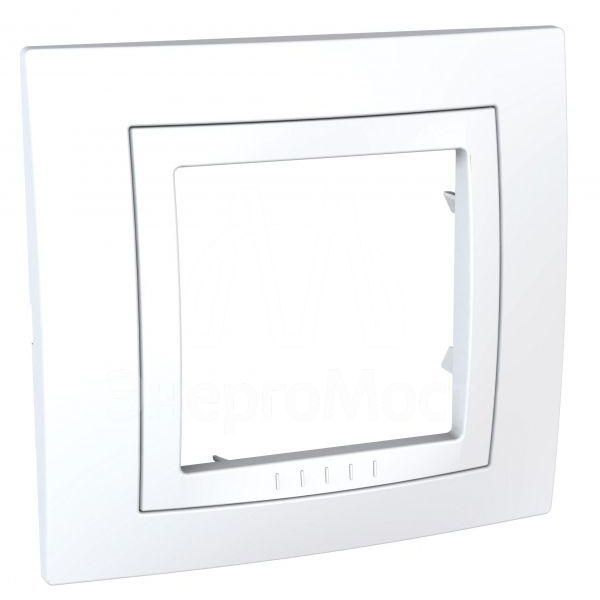 Рамка 1-м Unica бел. SchE MGU2.002.18