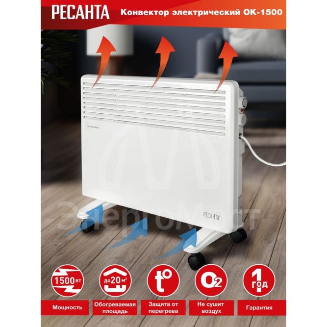 Конвектор РЕСАНТА ОК-1500