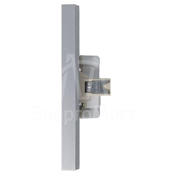 Розетка 2-м AtlasDesign 16А без заземл. в сборе алюм. SchE ATN000320