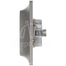 Розетка 2-м Glossa с заземл. в сборе платина SchE GSL001224