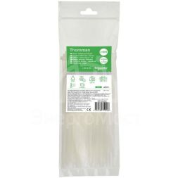 Стяжка кабельная 200х3.6 бел. (уп.100шт) SchE IMT46260