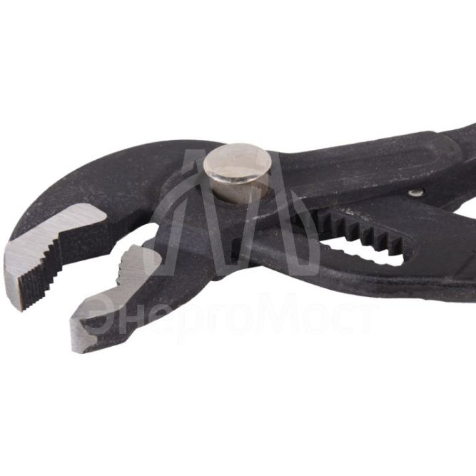 Клещи переставные, 250 мм., кнопочные, обливные рукоятки Вихрь