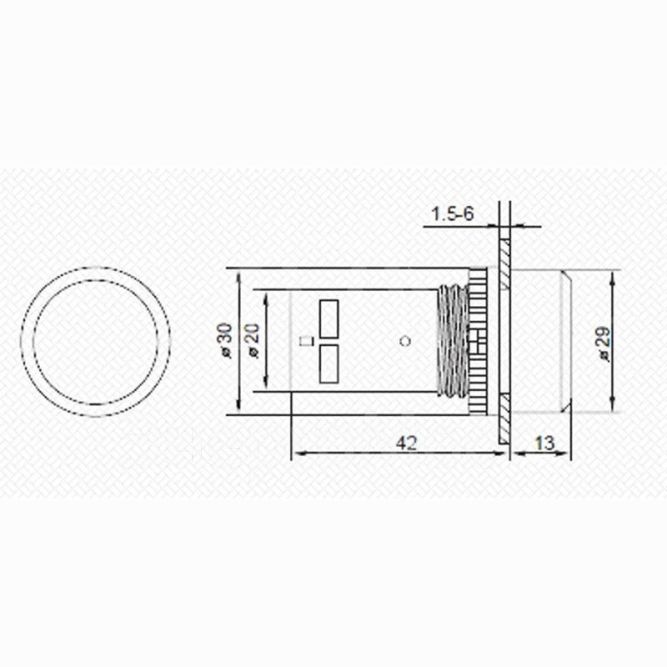 Кнопка EB22 возвратная зел. NO+NC 230 В Rexant 36-5531
