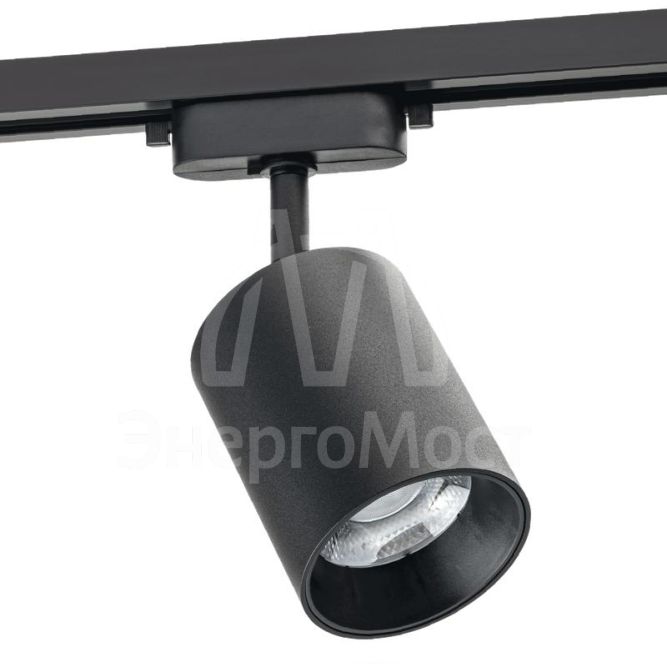 Светильник трековый светодиодный ARTLINE поворотный 80х80х100мм 12Вт 960Лм 4000К 230В алюм. 4.2кв.м черн. Ritter 59722 7