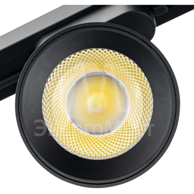 Светильник трековый светодиодный ARTLINE поворотный 80х80х100мм 12Вт 960Лм 4000К 230В алюм. 4.2кв.м черн. Ritter 59722 7